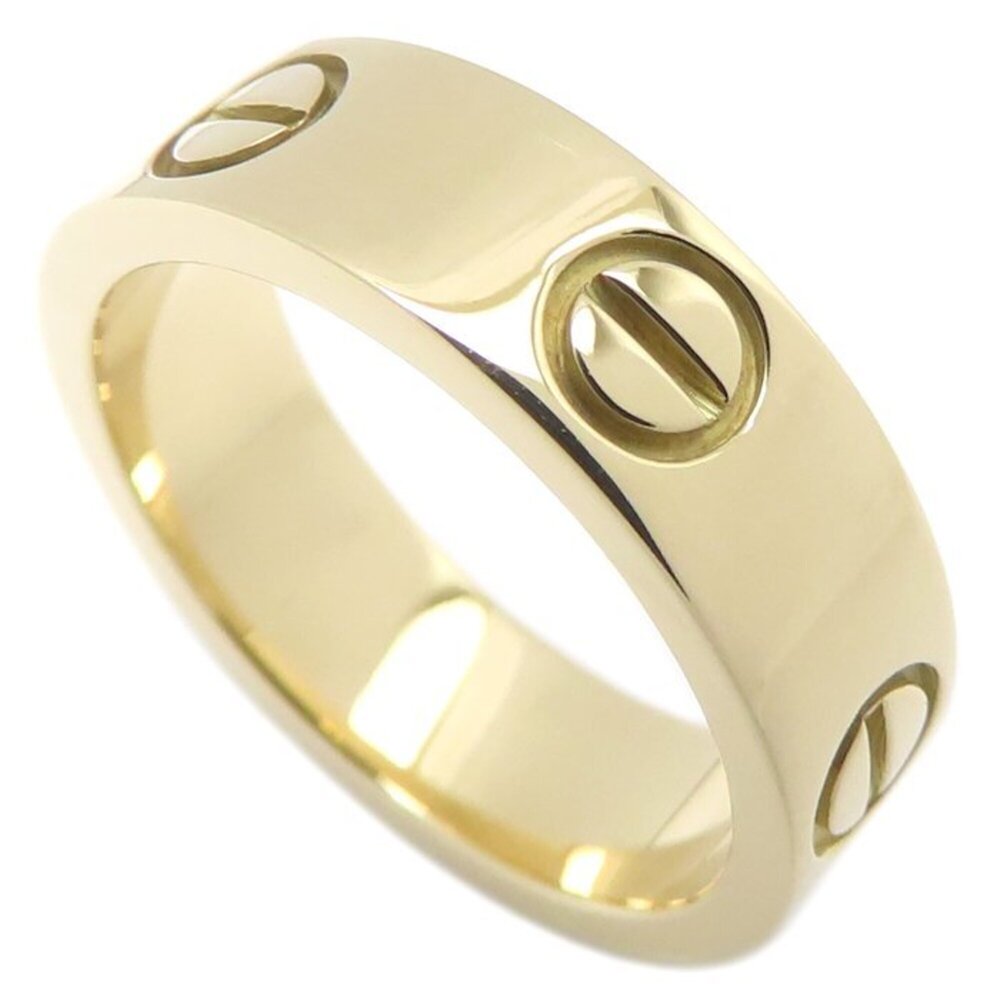 CARTIER Love Ring, Size #51, 18K Yellow Gold, Item Number 295939